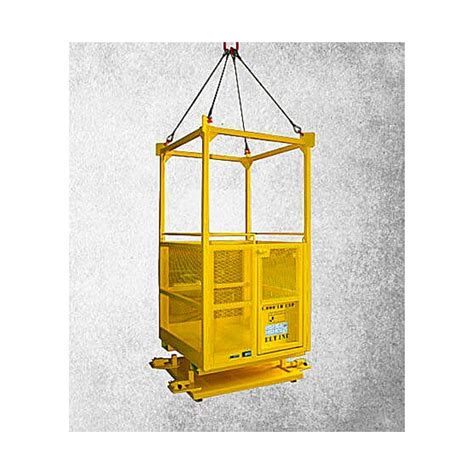 electric crane lift box|material lifting basket for hoist.